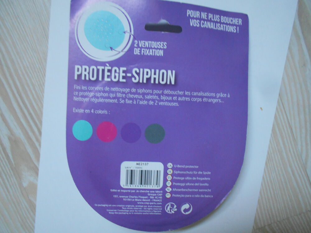 Prot&egrave;ge-siphon neuf Cuisine