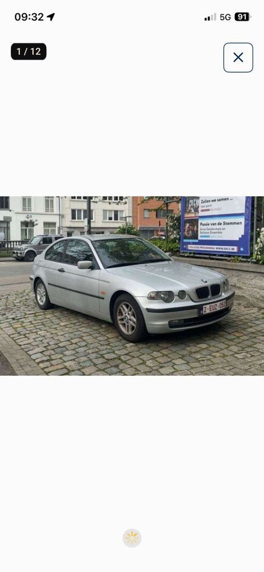 S&eacute;rie 3 318i Ti A 2003 occasion 59163 Cond&eacute;-sur-l'Escaut