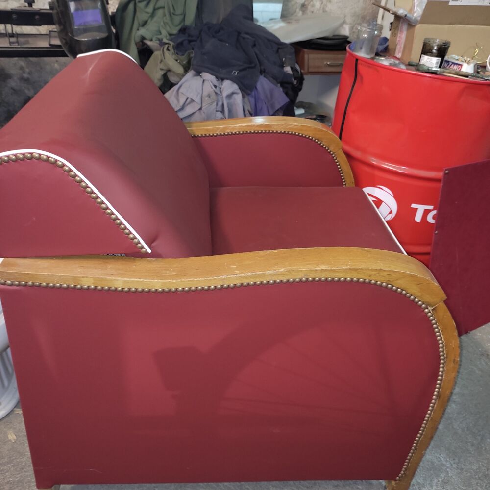 Fauteuil lit vintage restaur&eacute; Meubles
