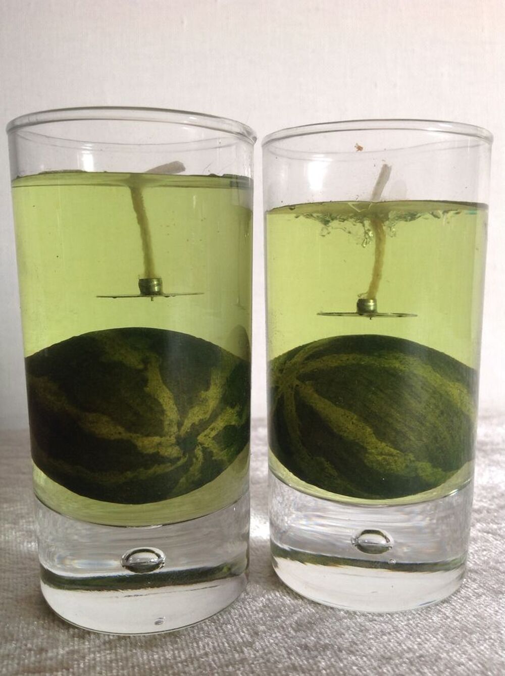 2 BOUGIES PARFUM CITRON VERT CLOS D'AGUZON Envoi Possible
D�coration