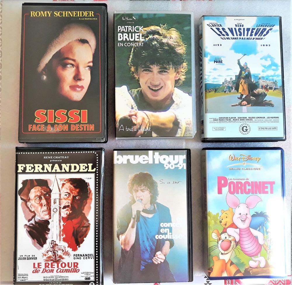 Achetez cassettes vhs occasion, annonce vente à MontignylèsMetz (57