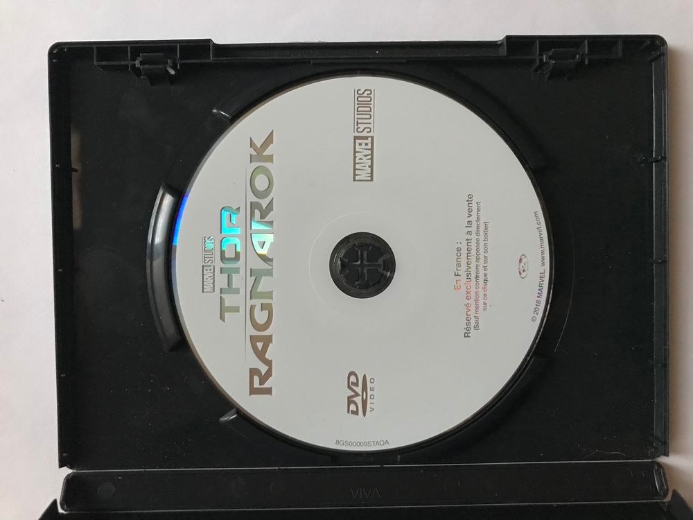 DVD Thor Ragnarok DVD et blu-ray