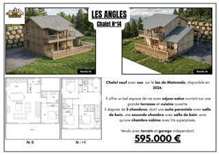  Chalet à vendre 6 pièces 110 m²