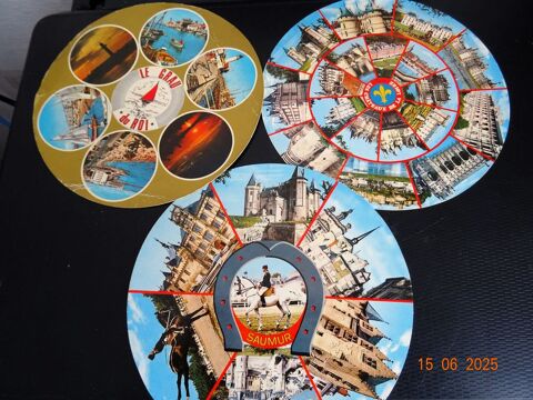 lot 3 cartes postales circulaires Colmar (68)