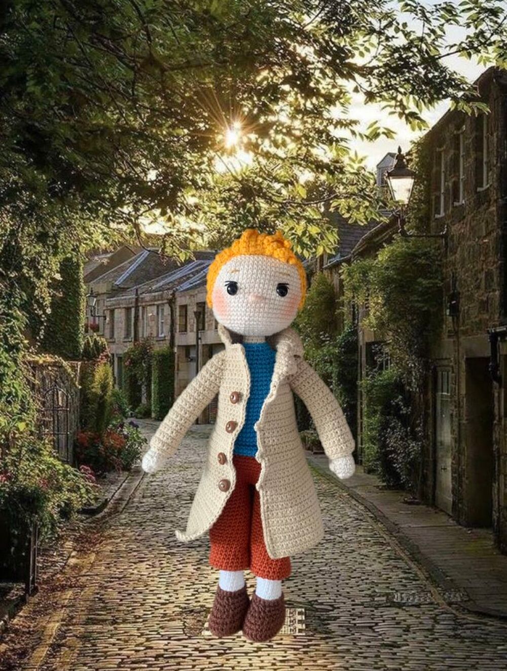 Figurine au crochet 