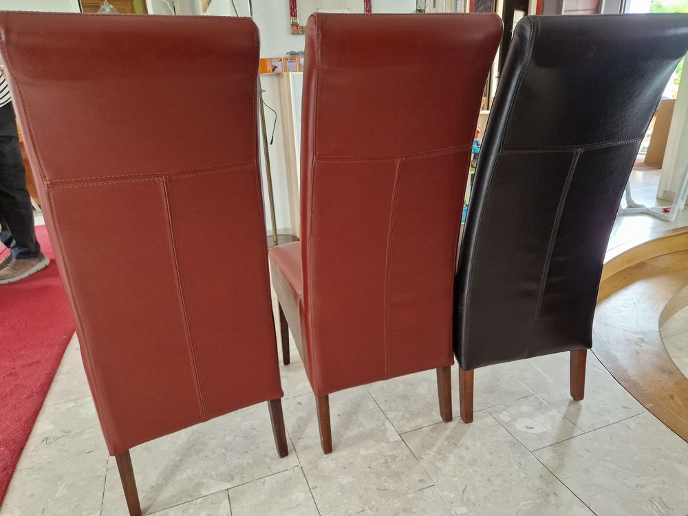 8 chaises de salle &agrave; manger Meubles