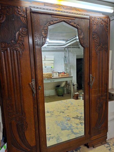 Armoire en bois style art déco Sartrouville (78)