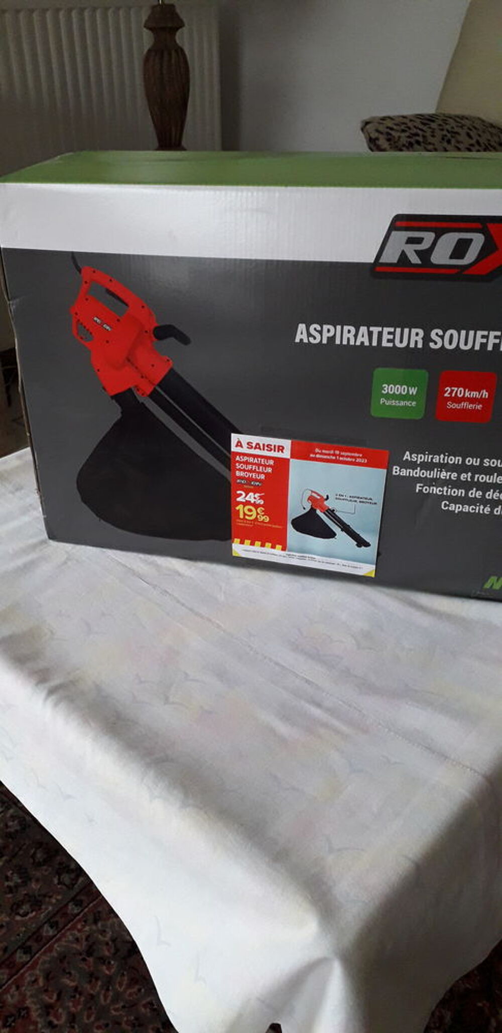 Aspirateur souffleur de jardin Jardin