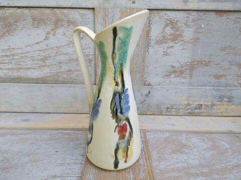 Vase Pichet Céramique Vintage Jasba West Germany 40 Loches (37)