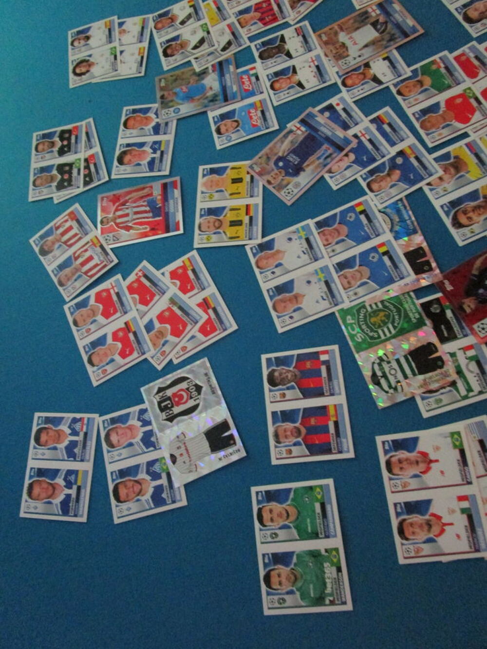 LOT VIGNETTES TOPPS CHAMPIONS LEAGUE 2016/17 