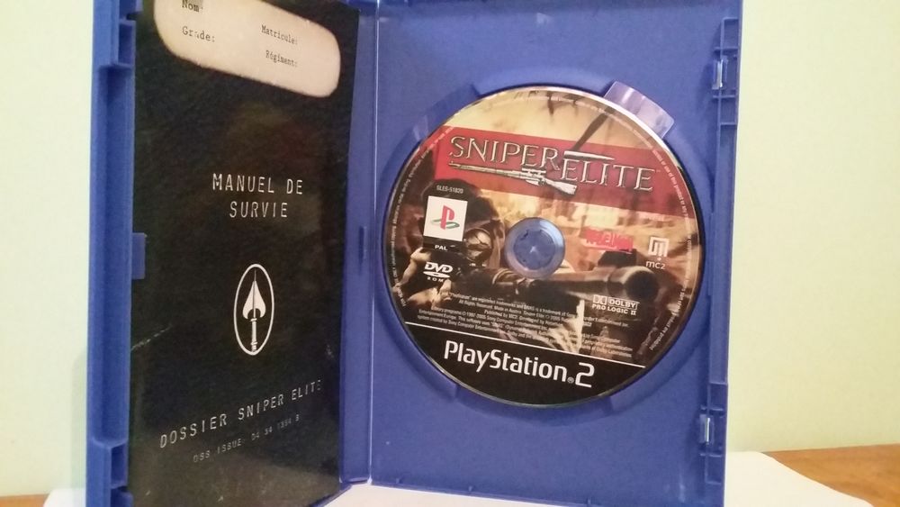 Jeu PlayStation 2 : Sniper Elite Consoles et jeux vidos