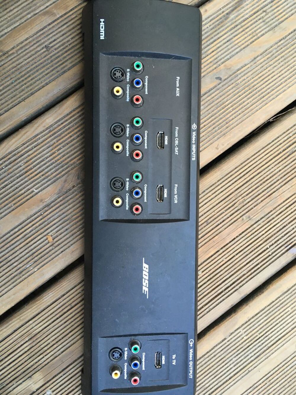 Bose Lifestyle VS-2 Multi connecteur HDMI/RCA/S-Vid&eacute;o Photos/Video/TV