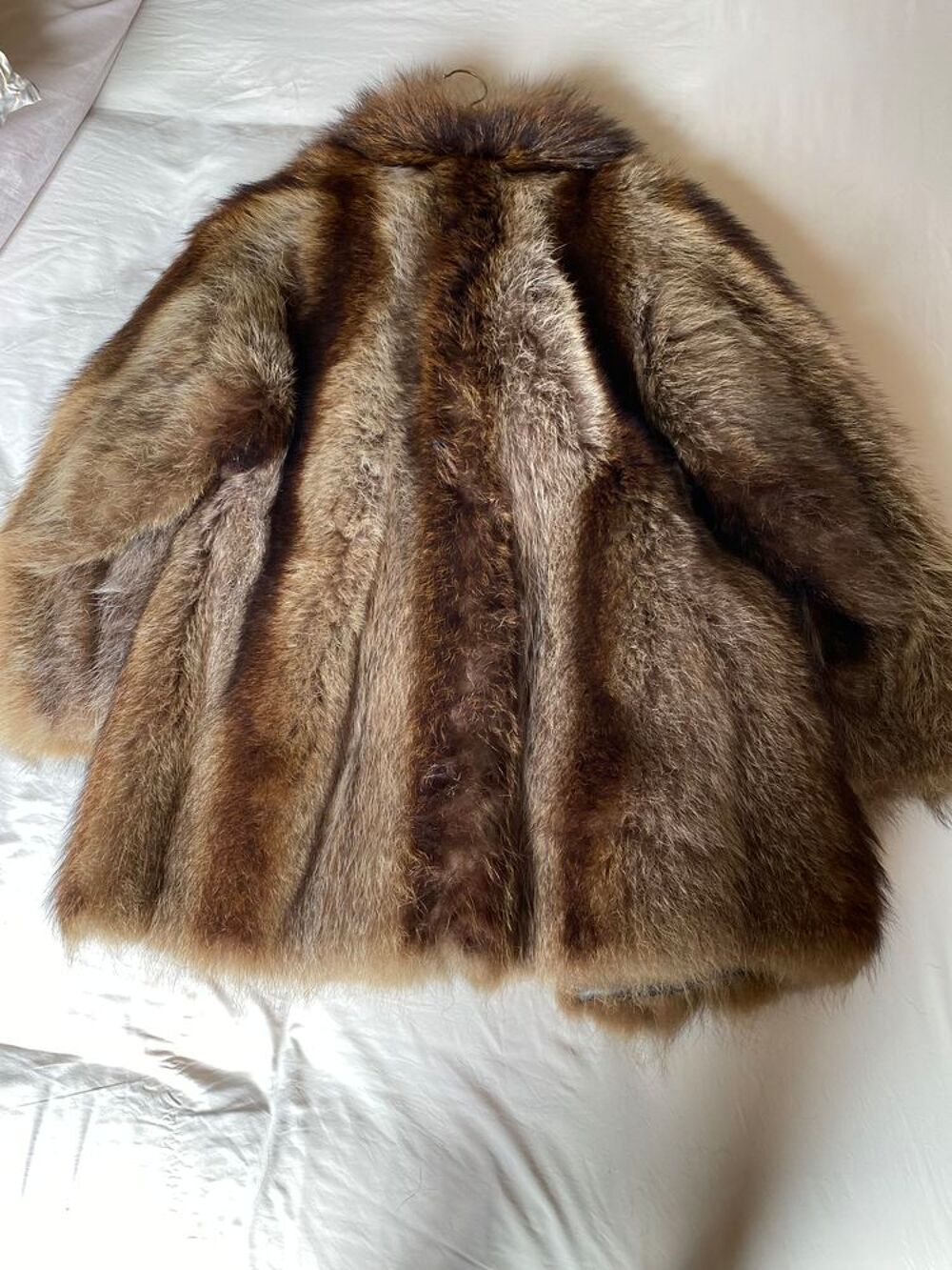 Manteau court fourrure Vêtements