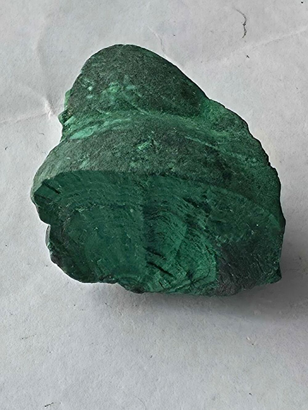Sp&eacute;cimen Malachite Stalactitique Fibro-Radi&eacute;e 29g-Collection Lithoth&eacute;rapie 