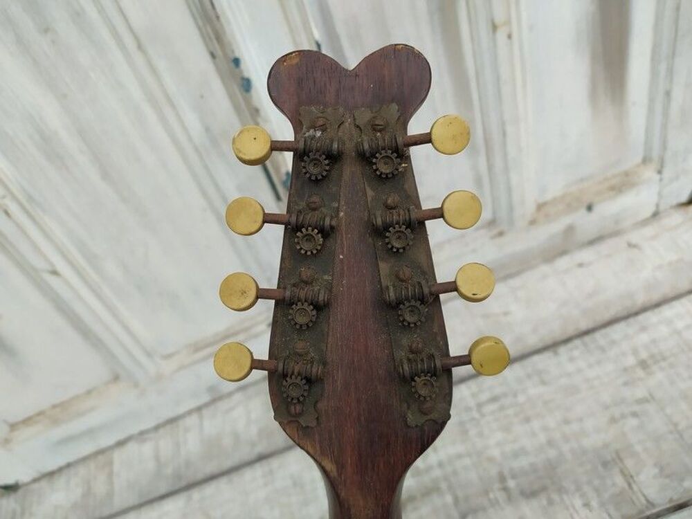 Ancienne Mandoline F.lli Cigna Biella &agrave; Restaurer Instruments de musique