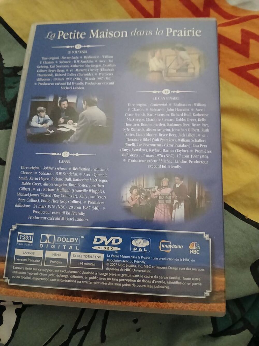 DVD LA PETITE MAISON DANS LA PRAIRIE
SAISON 2 DVD 15 DVD et blu-ray