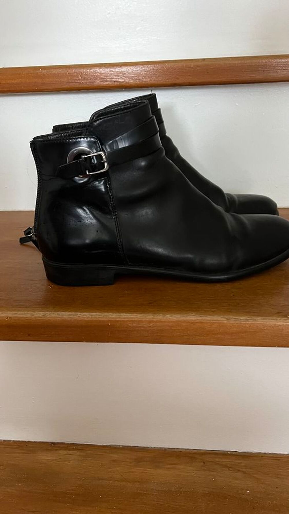 Bottines noires Chaussures
