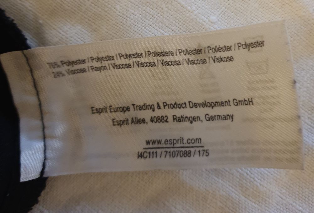 Pantalon noir ? edc by esprit ? 36 regular Vêtements