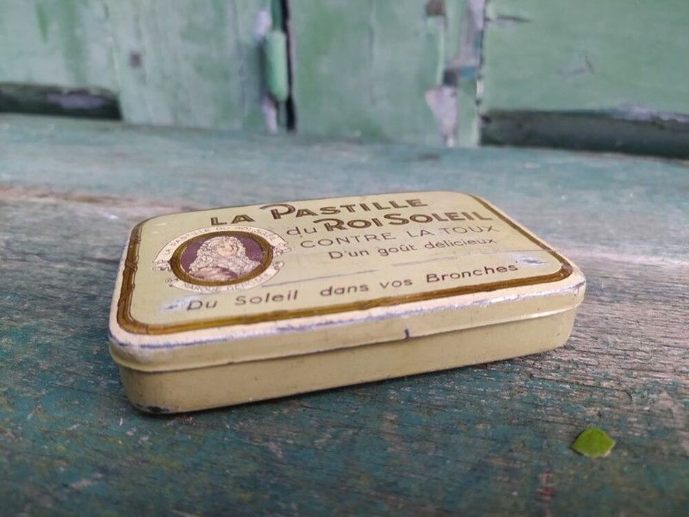Ancienne Boite Publicitaire La Pastille du Roi Soleil 