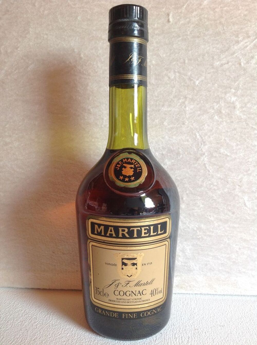 COGNAC MARTELL VINTAGE ANN&Eacute;ES 70/80 