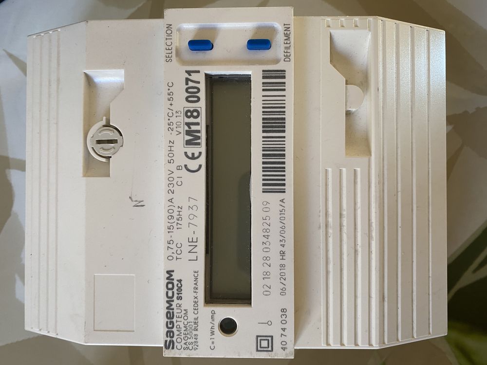 compteur &eacute;lectronique monophas&eacute; Bricolage