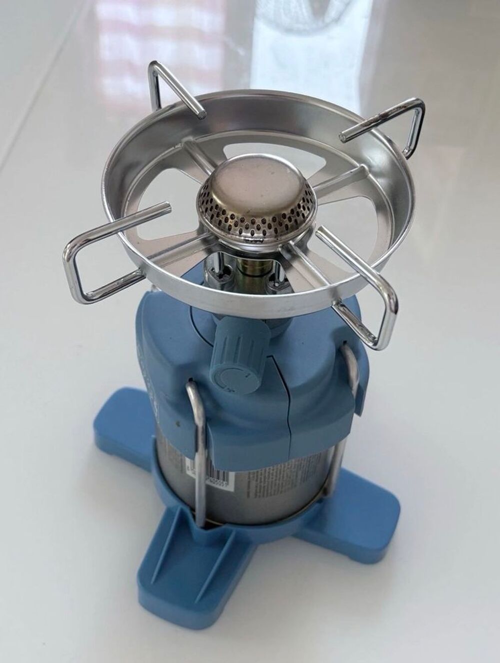 Campingaz Bleuet 206 Plus R&eacute;chaud de camping 1200 W avec bo&icirc;te bleu Cuisine