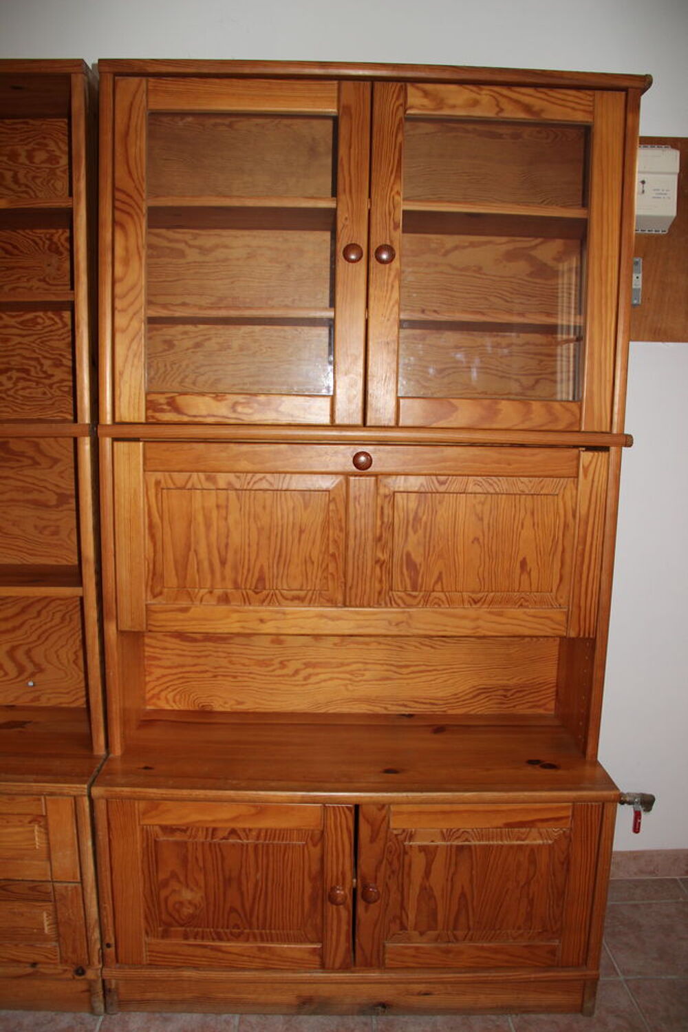 meuble living en pin fabrication artisanale Meubles