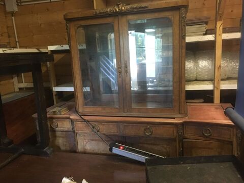 Trois meubles style Louis XVI bois de rose loupe d'Orme 600 Chaniers (17)