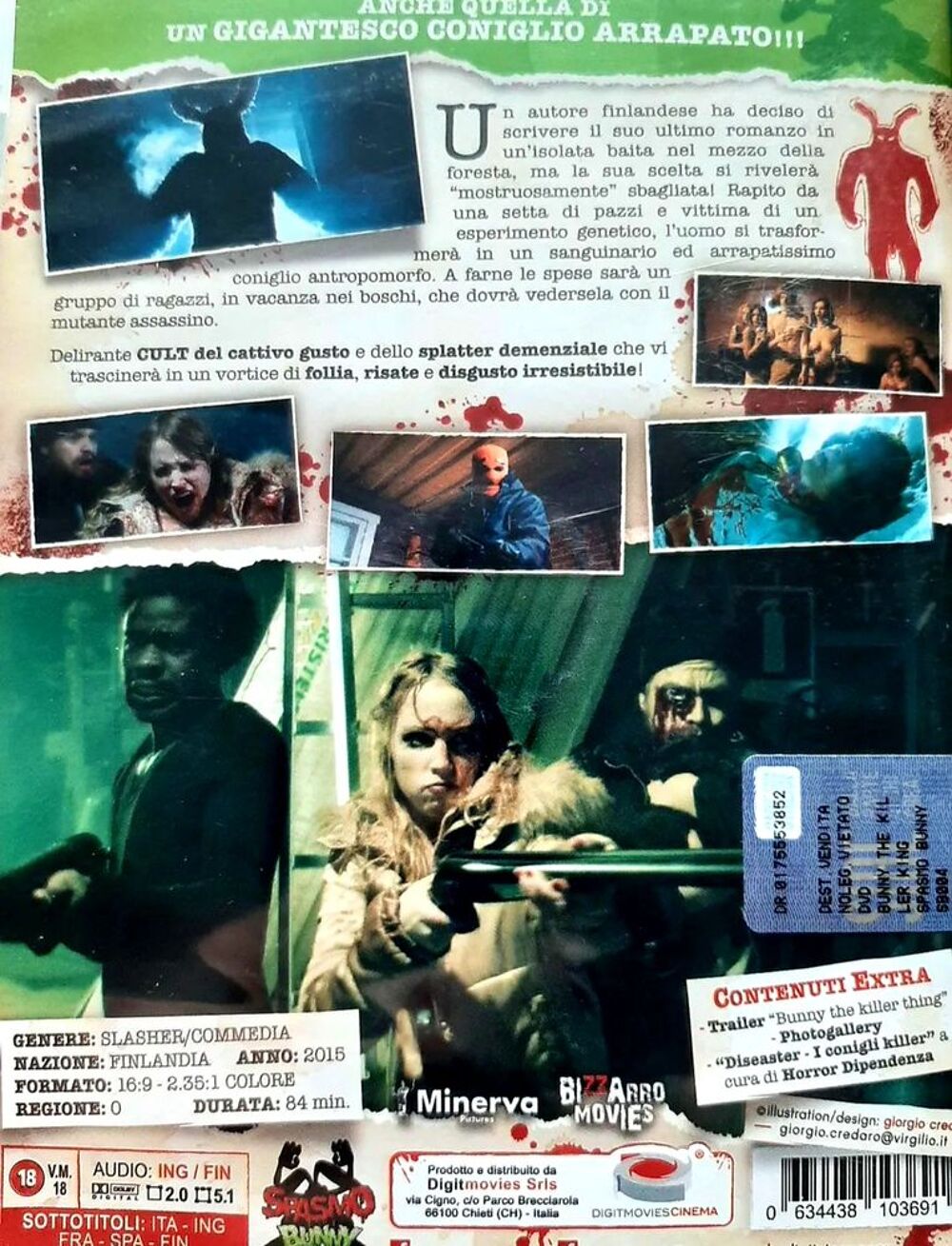 Bunny the killer thing dvd (vostf) DVD et blu-ray