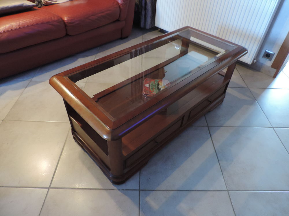 TABLE SALON MERISIER MASSIF Meubles
