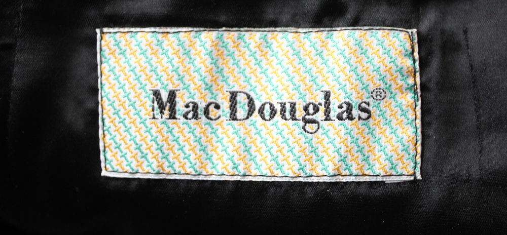 Jupe cuir noir MAC DOUGLAS T.M soit 38/40 Fr Vêtements