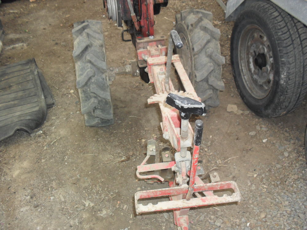 motoculteur avec charrue et fraise Bricolage