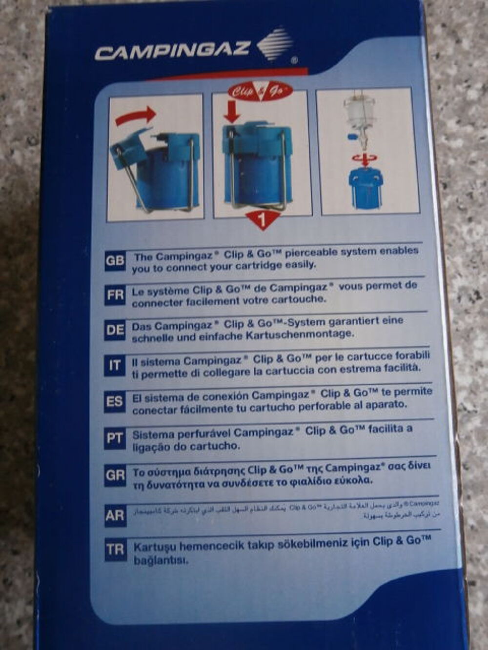 Lampe de camping Lumo 206 Camping Gaz 80w Neuve Sports