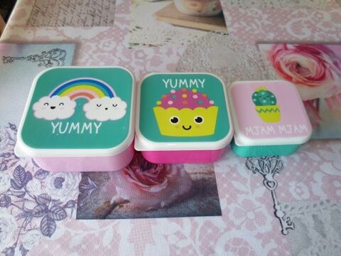 Lot Tupperware Kawaï japon manga cuisine TV série anime 6 Fèves (57)