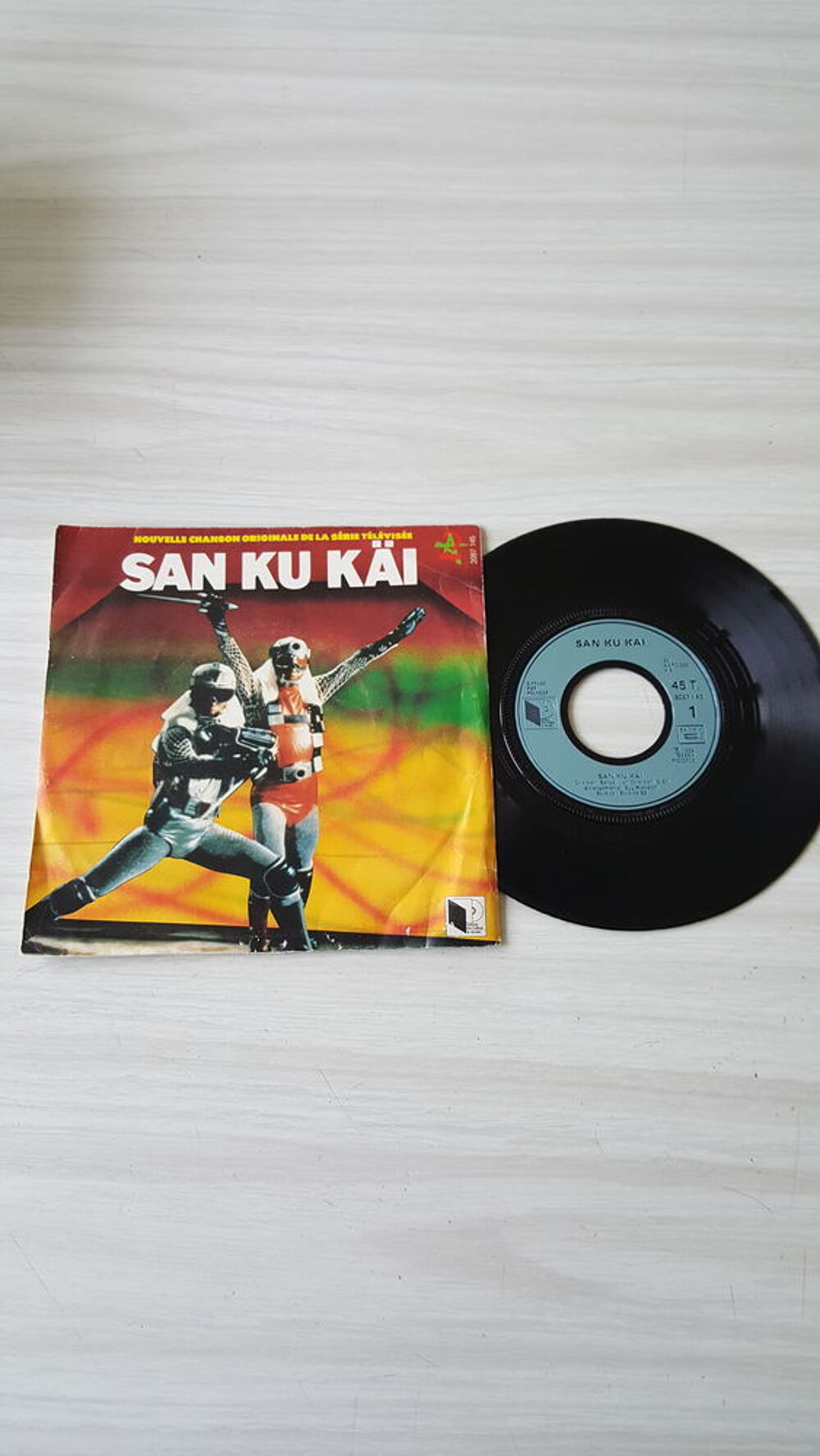 45 TOURS SAN KU KAI B.O. A2 Nouvelle chanson CD et vinyles