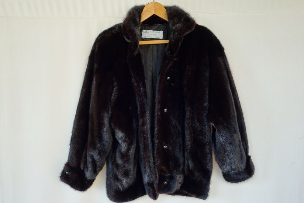 superbe blouson en fourrure vison Vêtements