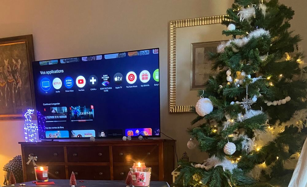T&eacute;l&eacute; Sony Bravia XR Oled A8K 65 - 163,9cm. Photos/Video/TV