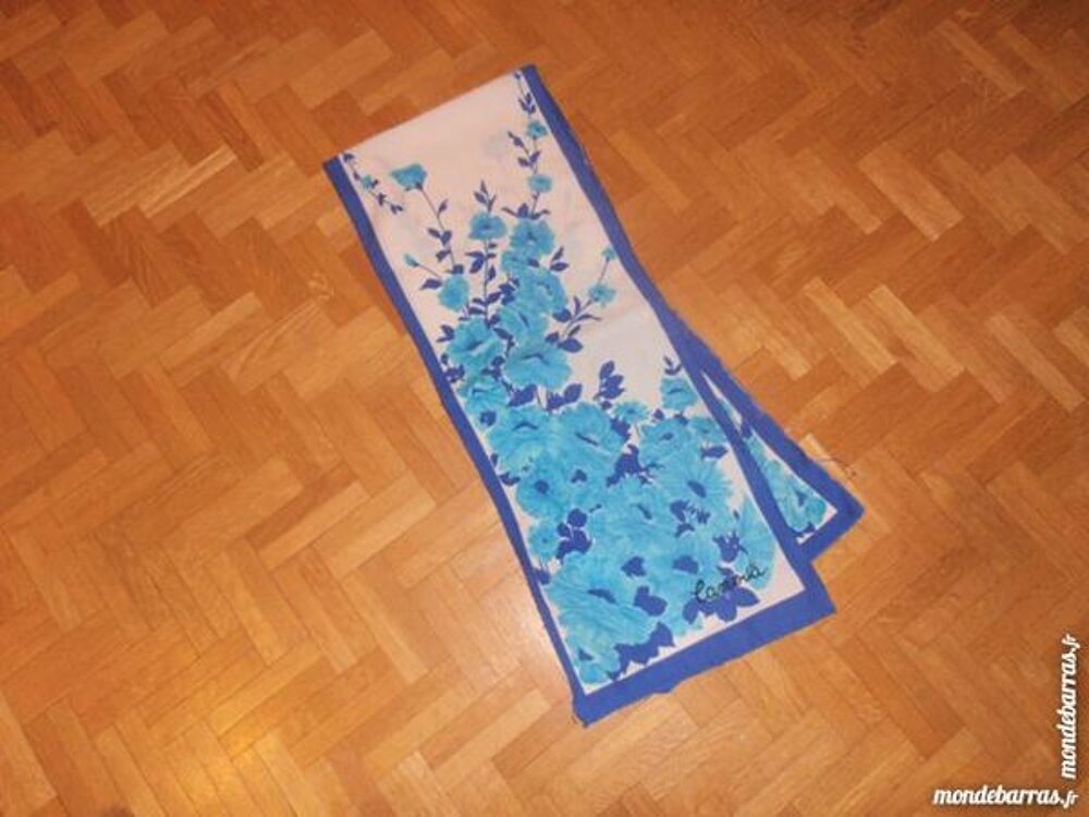 Foulard bleu - Offert (V3) Bijoux et montres