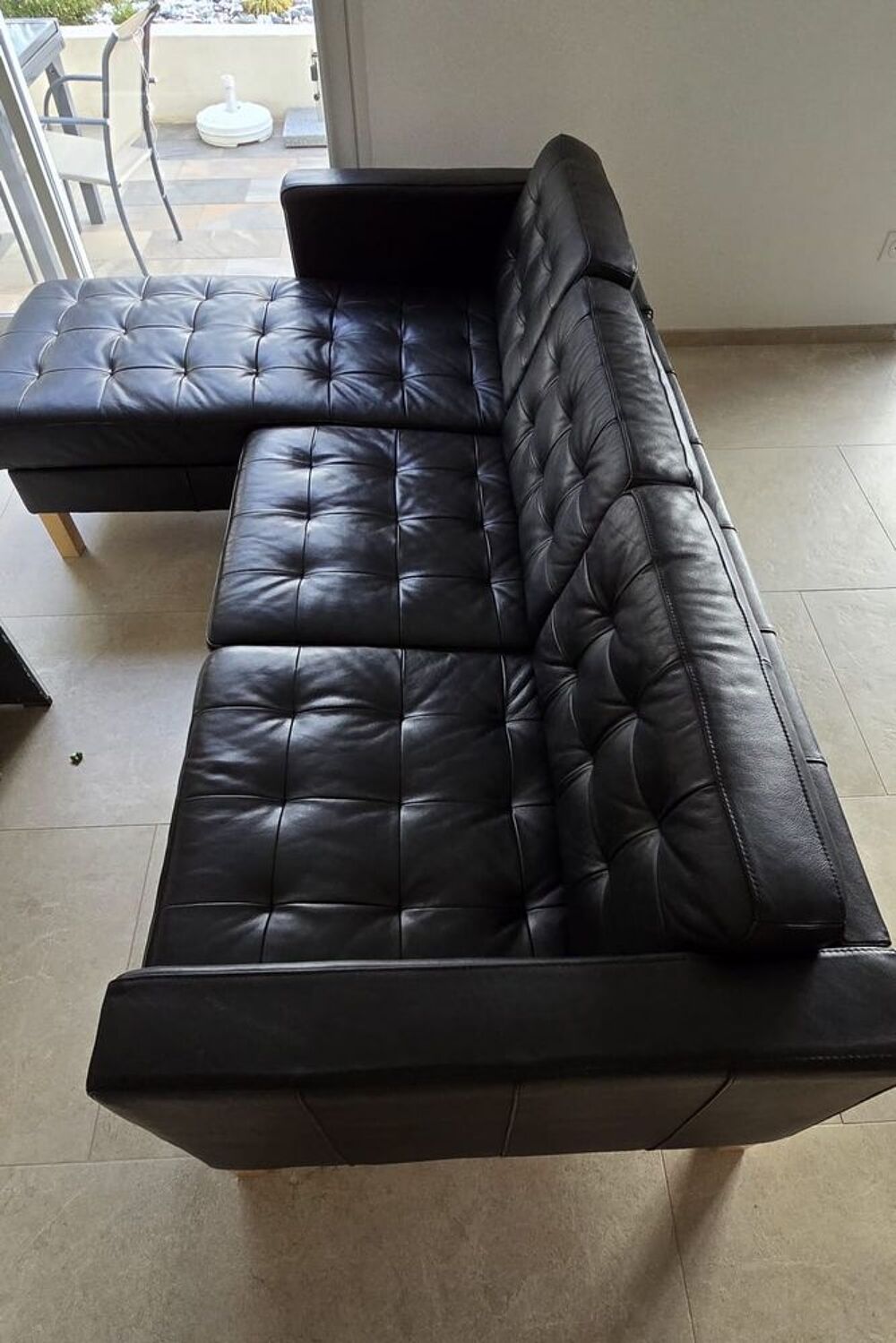 Canape angle cuir Meubles