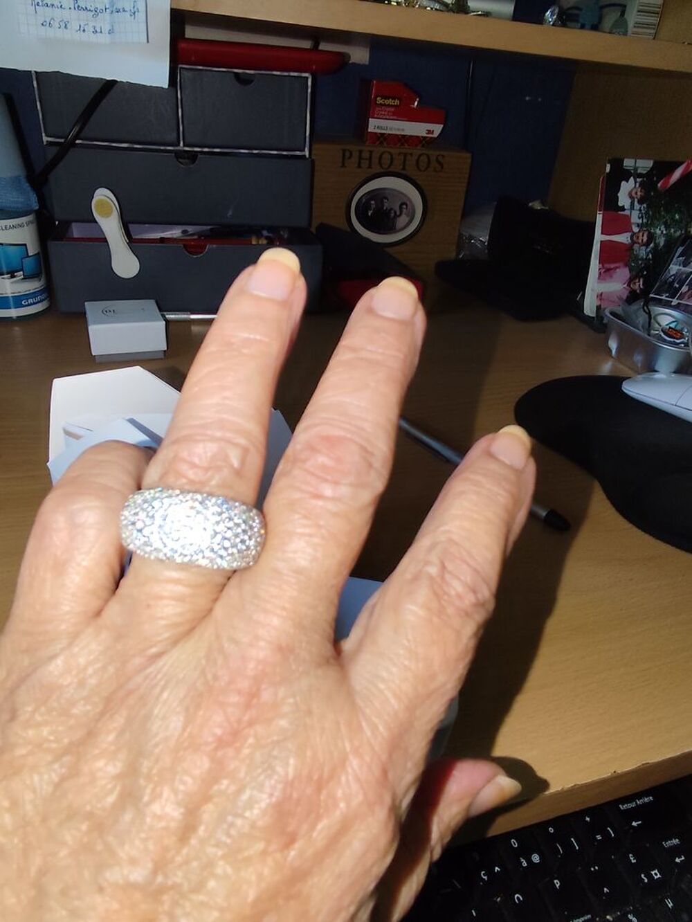 Bague femme &eacute;tat de neuf Bijoux et montres
