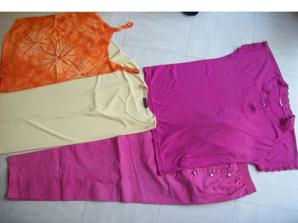 PANTALON, 4 hauts - 42 / 44 - zoe Vêtements