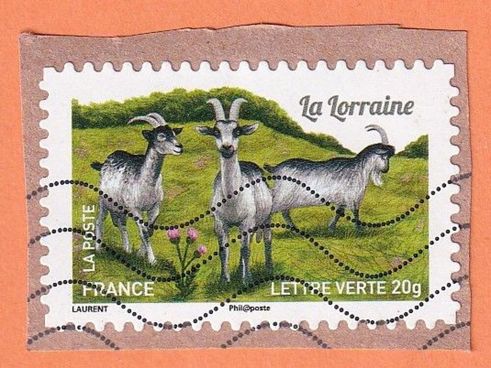 Timbre La Lorraine (ch&egrave;vre) 