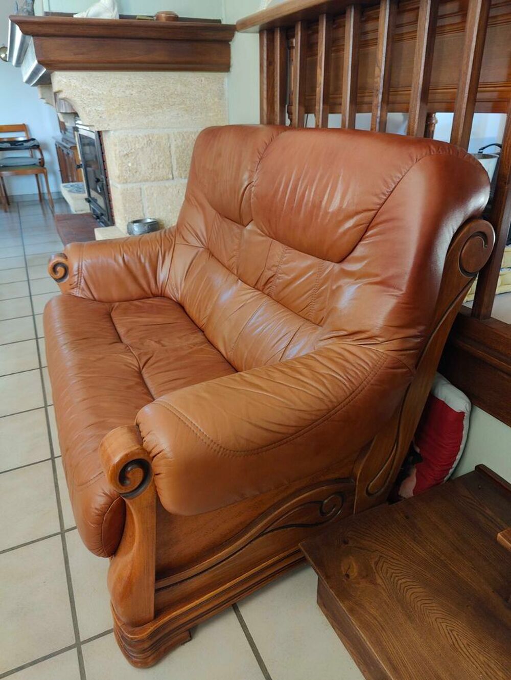 Lot canap&eacute; + 2 fauteuils Meubles