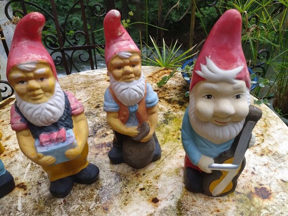 Anciens Nains de Jardin C&eacute;ramique Vintage
Décoration