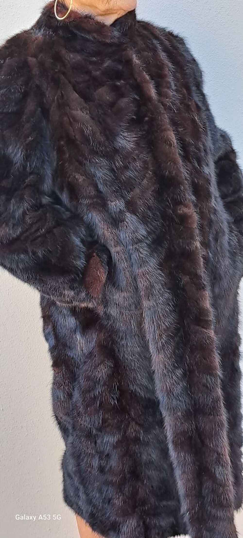 Manteau vintage en vison Vtements