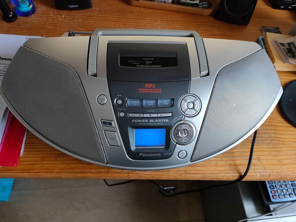 Radio K7 CD Panasonic Power Blaster (vintage) Audio et hifi