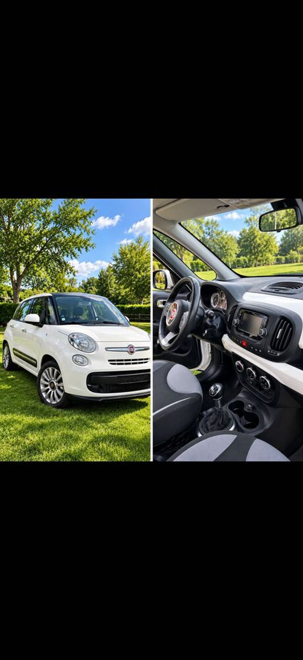 500 L 500L 1.3 Multijet 16V 85 ch S/S Dualogic Lounge Business PM Bicolor 2013 occasion 76220 Gournay-en-Bray