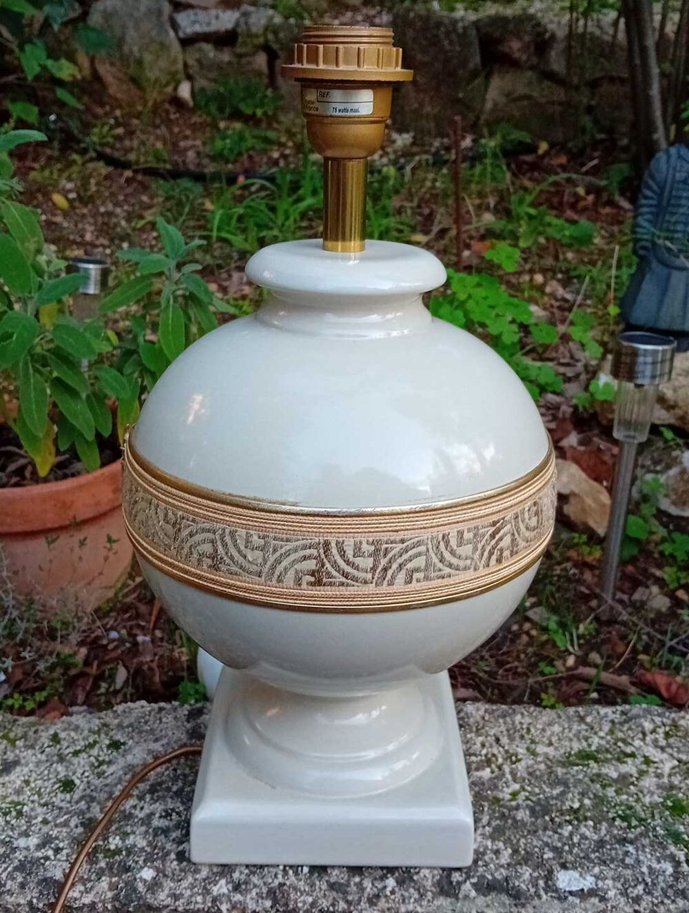 LAMPE BOULE LOUIS DRIMMER SIGN&agrave;‰E VINTAGE Décoration