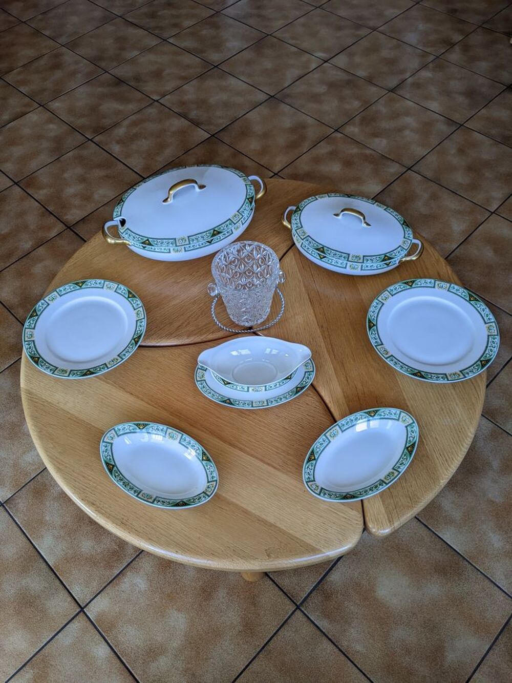 BELLE VAISSELLE PORCELAINE DE LIMOGES DES ANNEES 30 Cuisine