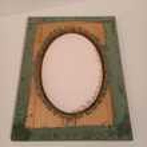 Encadrement, Plaque pour m&eacute;daillon avec son cercle en laiton 